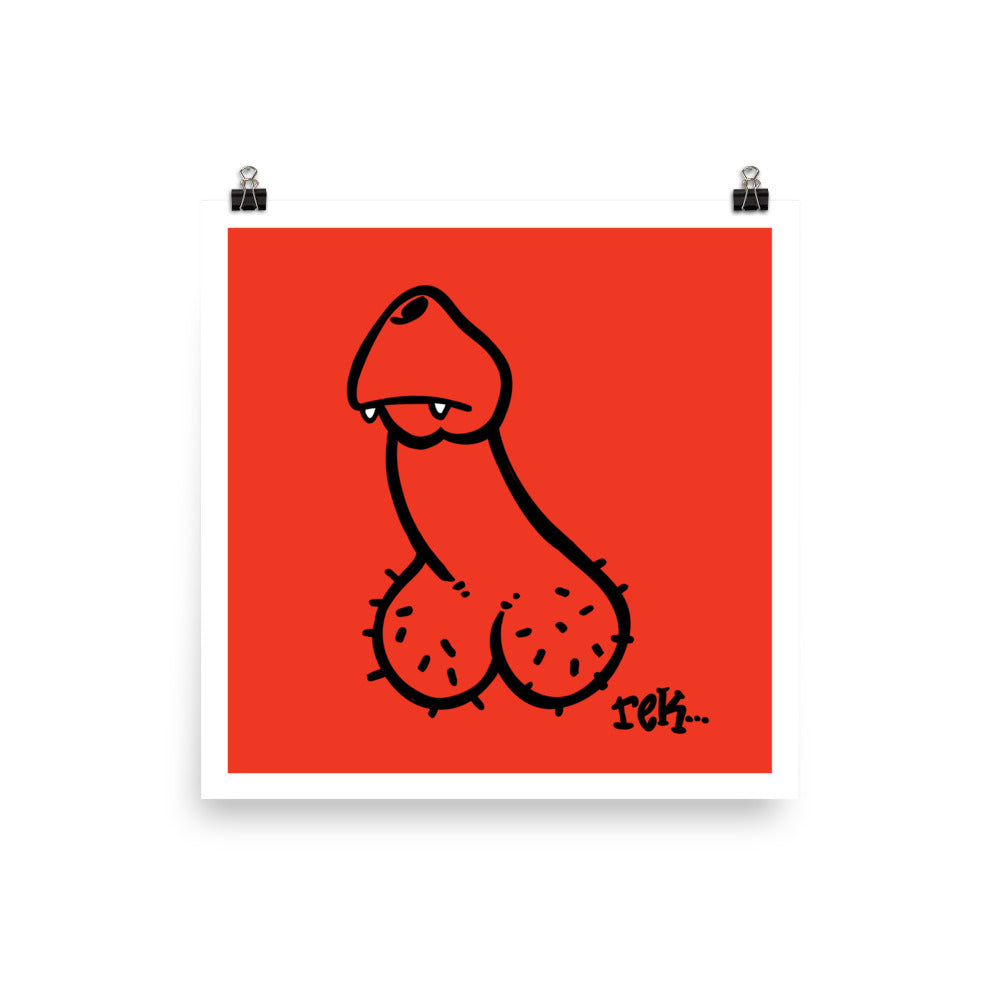 Vampire Penis Fine Art Print