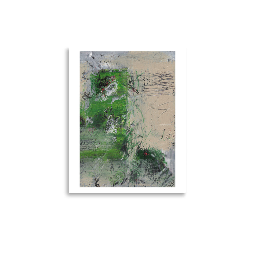 Cardinals In The Fir - Fine Art Print