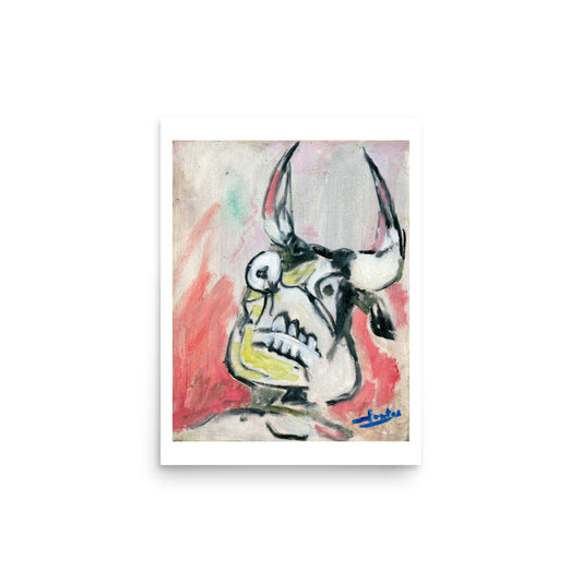 The Bull by Santos Fernandez - Fine Art Print