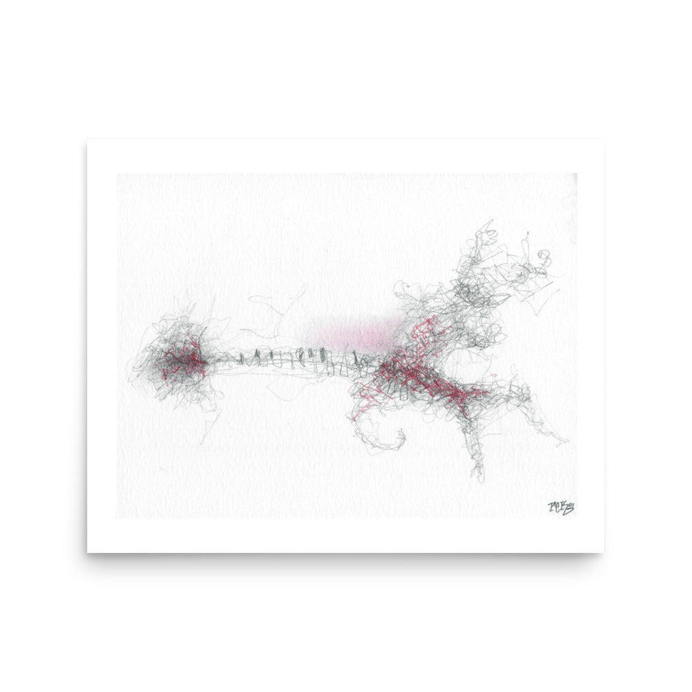 Tom Waits' Piano - Fine Art Print