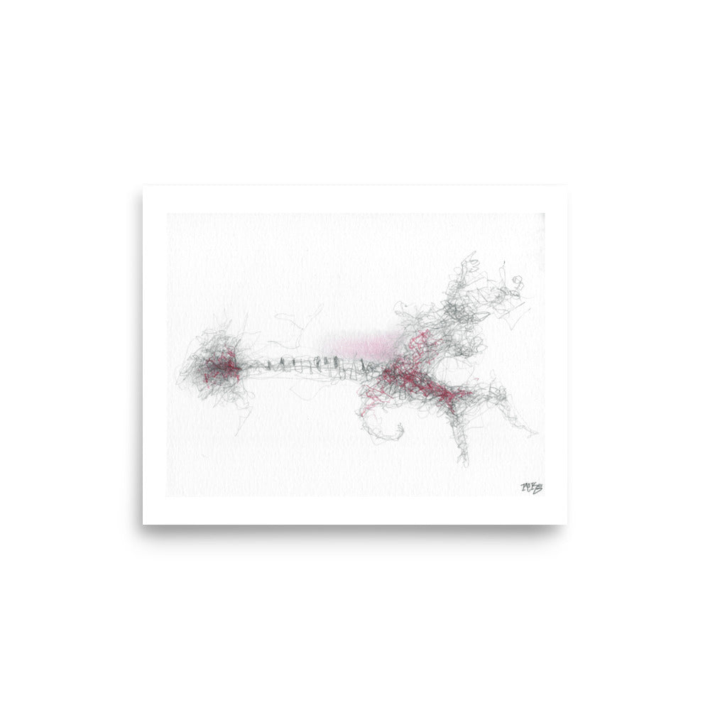 Tom Waits' Piano - Fine Art Print