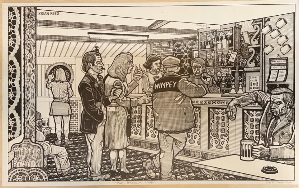 Brian Rees Woodblock Art Print