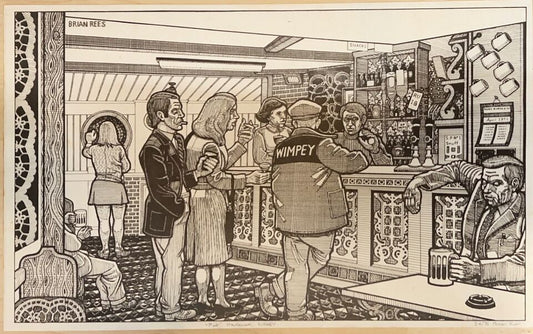 Brian Rees Woodblock Art Print