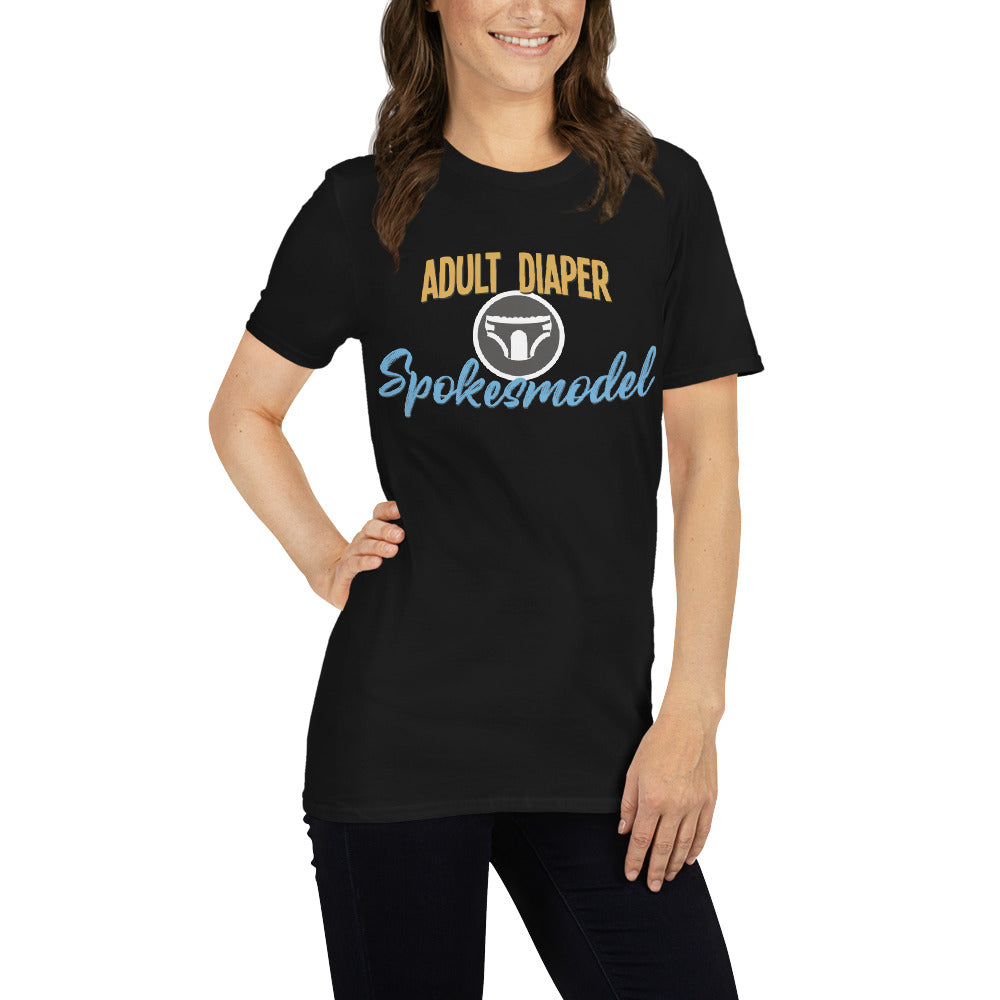 Adult Diaper Spokesmodel 2 T-Shirt