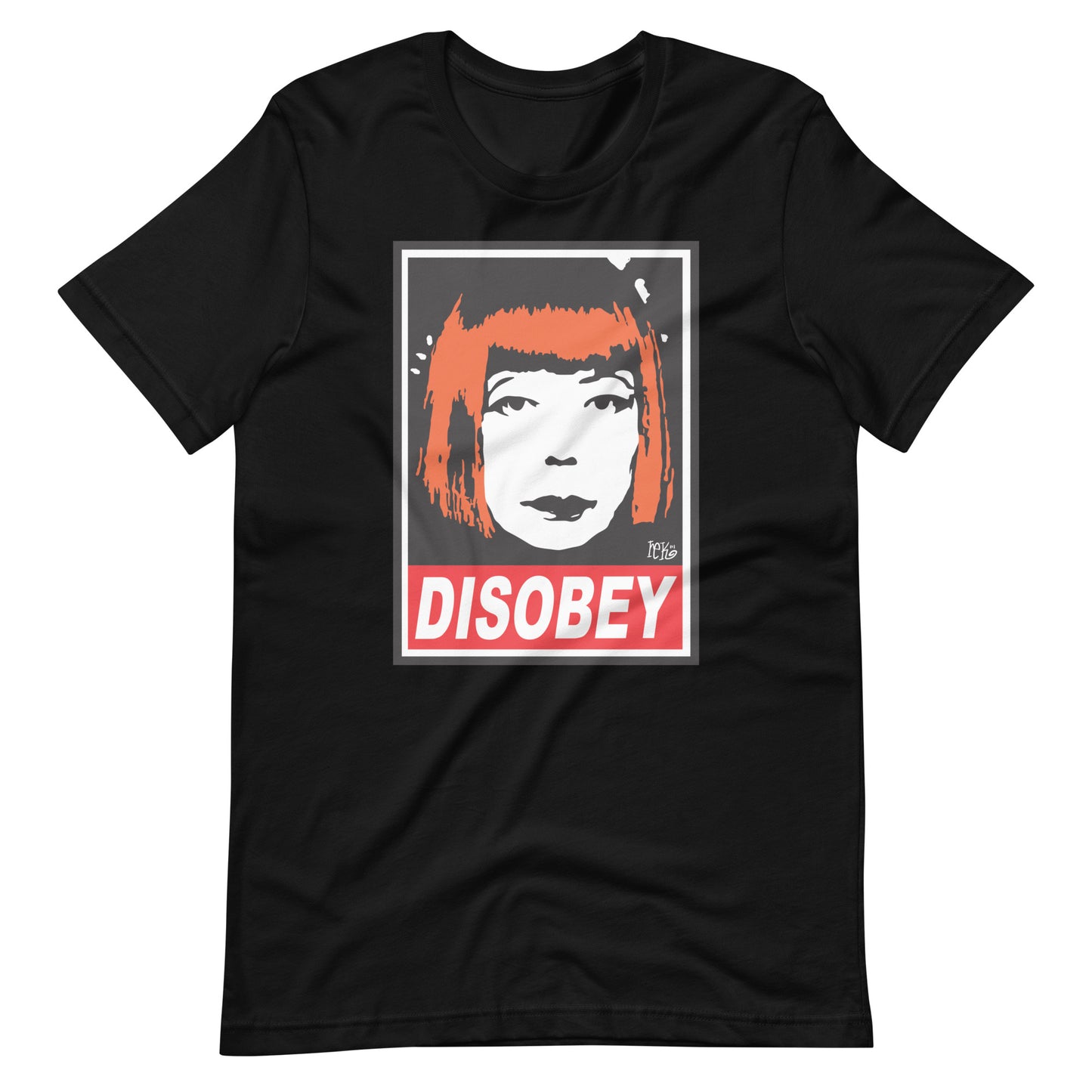 Disobey Orange T-shirt
