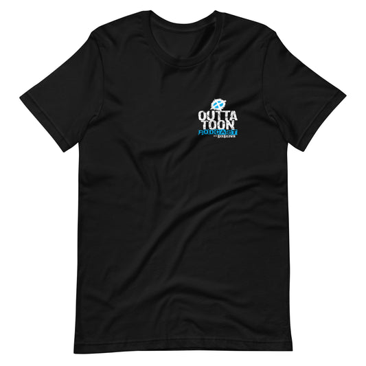 Outta Toon Podcast Double-Sided T-Shirt