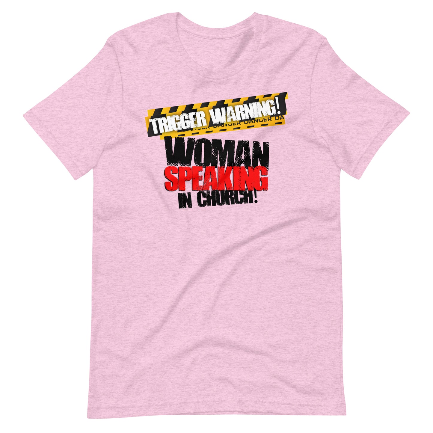 Trigger Warning! Woman Speaking T-shirt