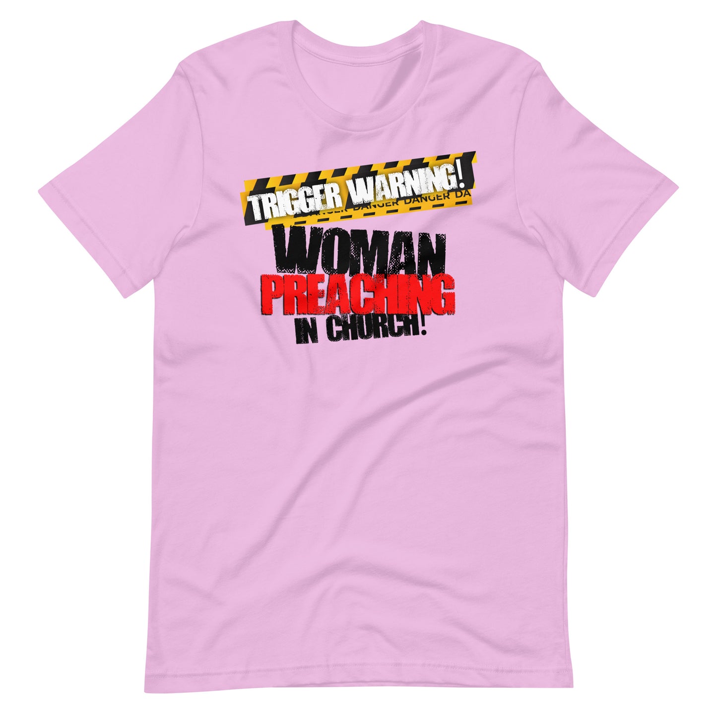 Trigger Warning! Woman Preaching T-shirt