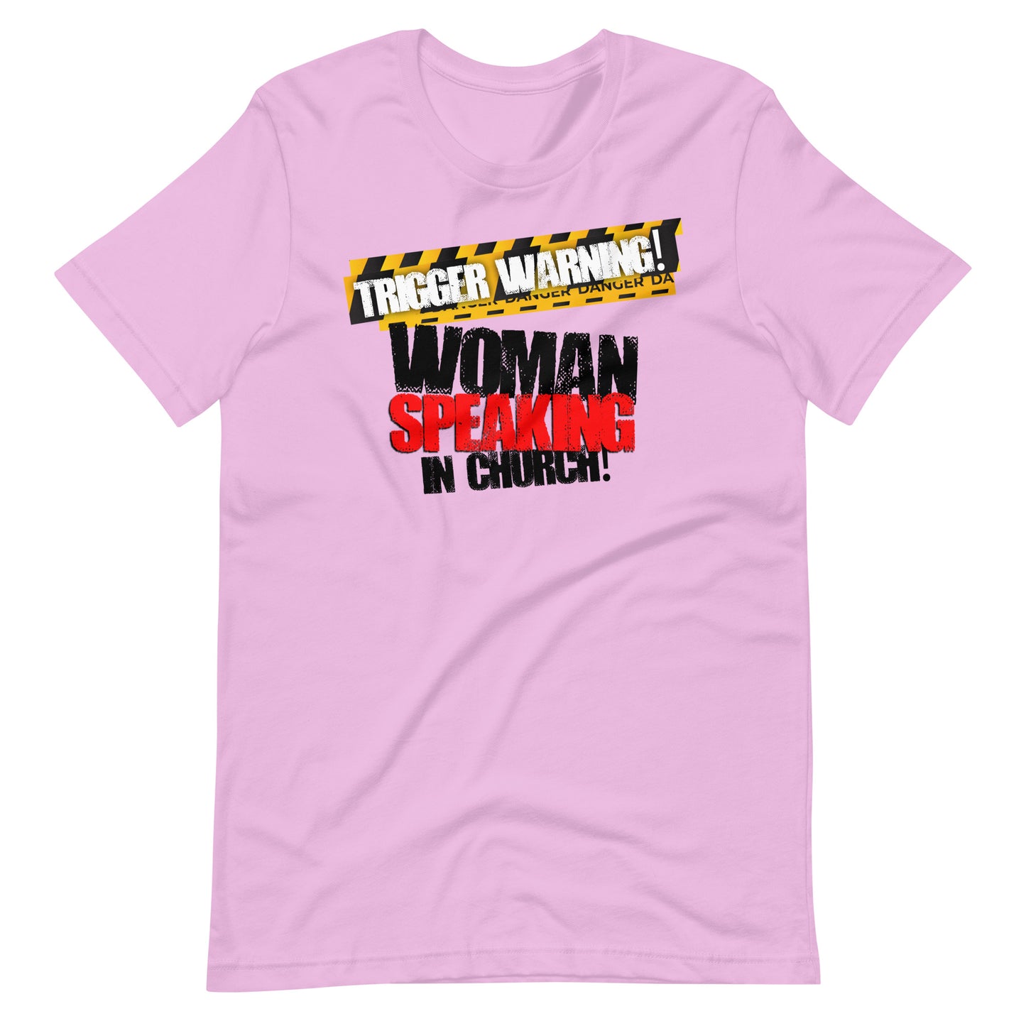 Trigger Warning! Woman Speaking T-shirt