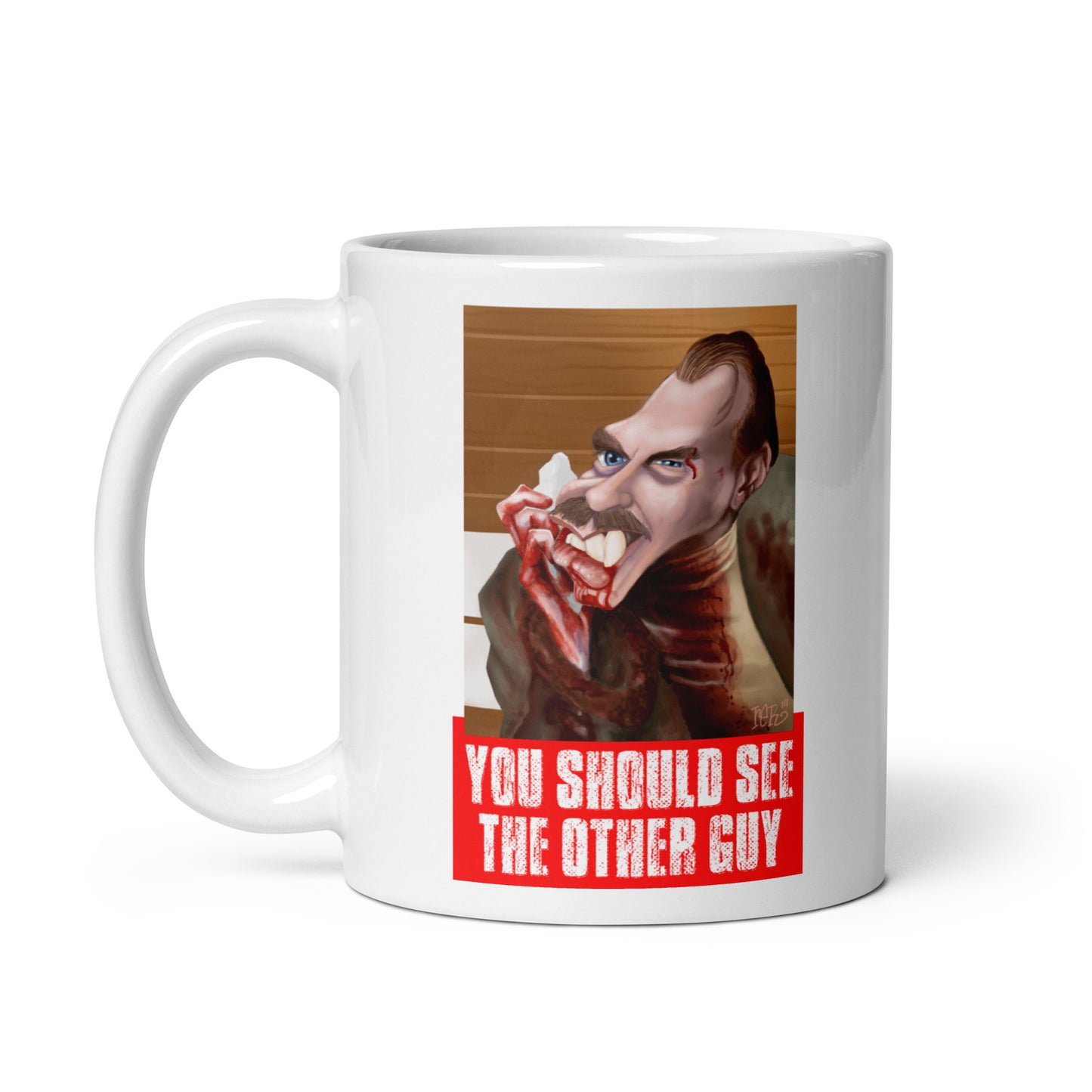You Should See The Other Guy White Glossy Mug