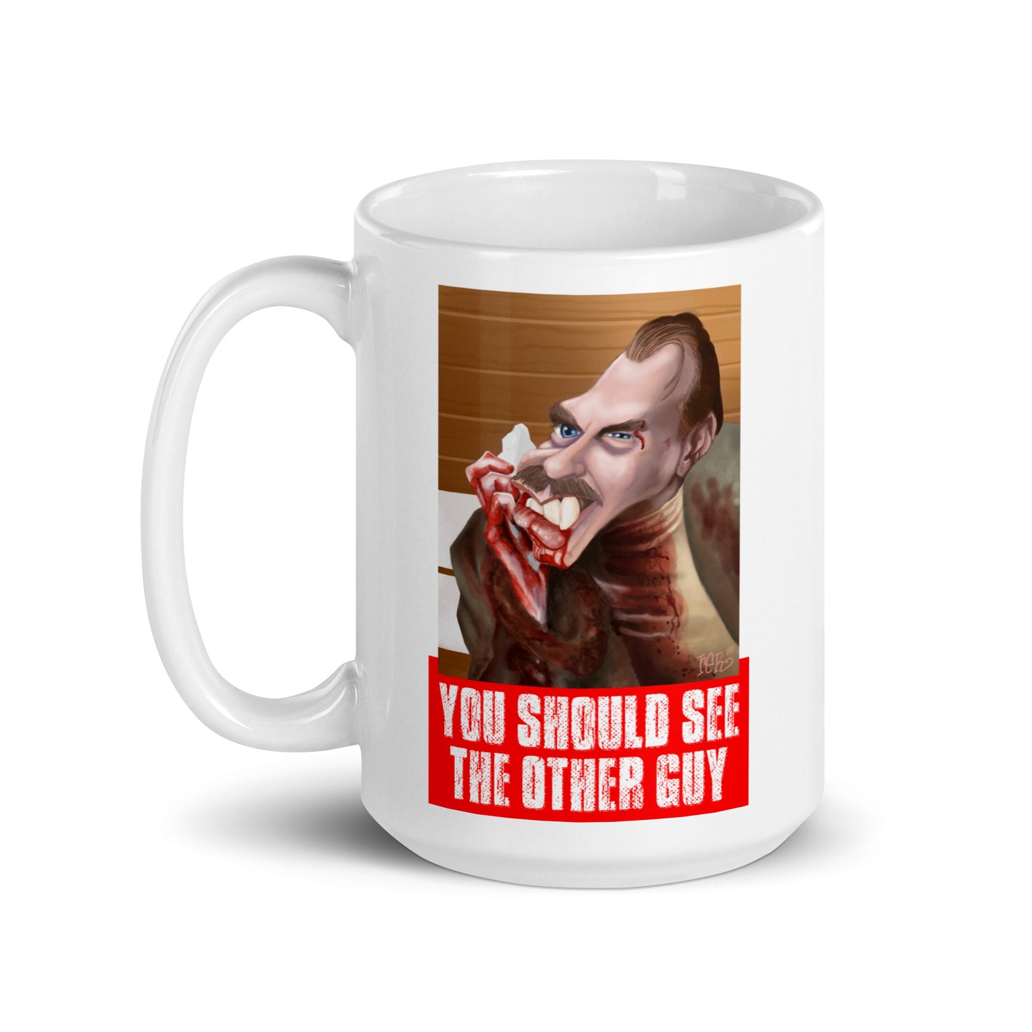 You Should See The Other Guy White Glossy Mug
