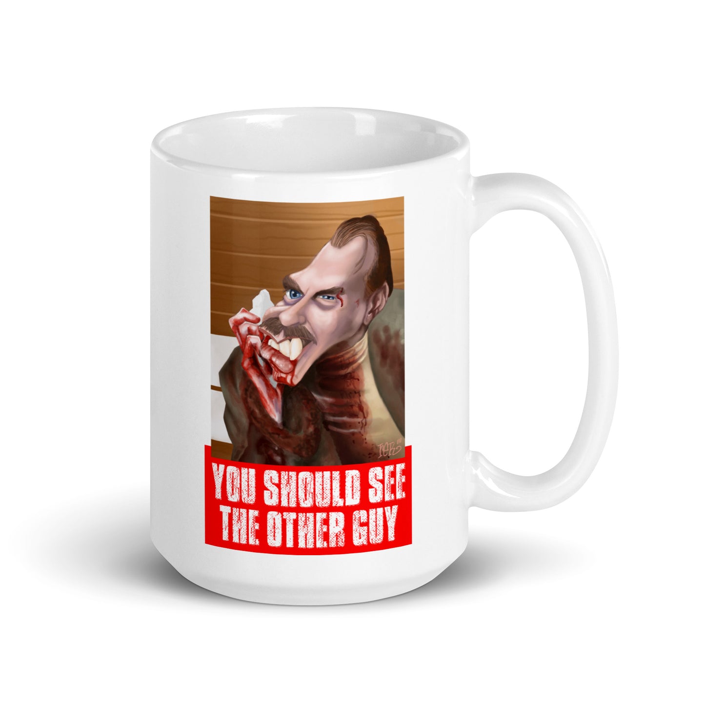 You Should See The Other Guy White Glossy Mug