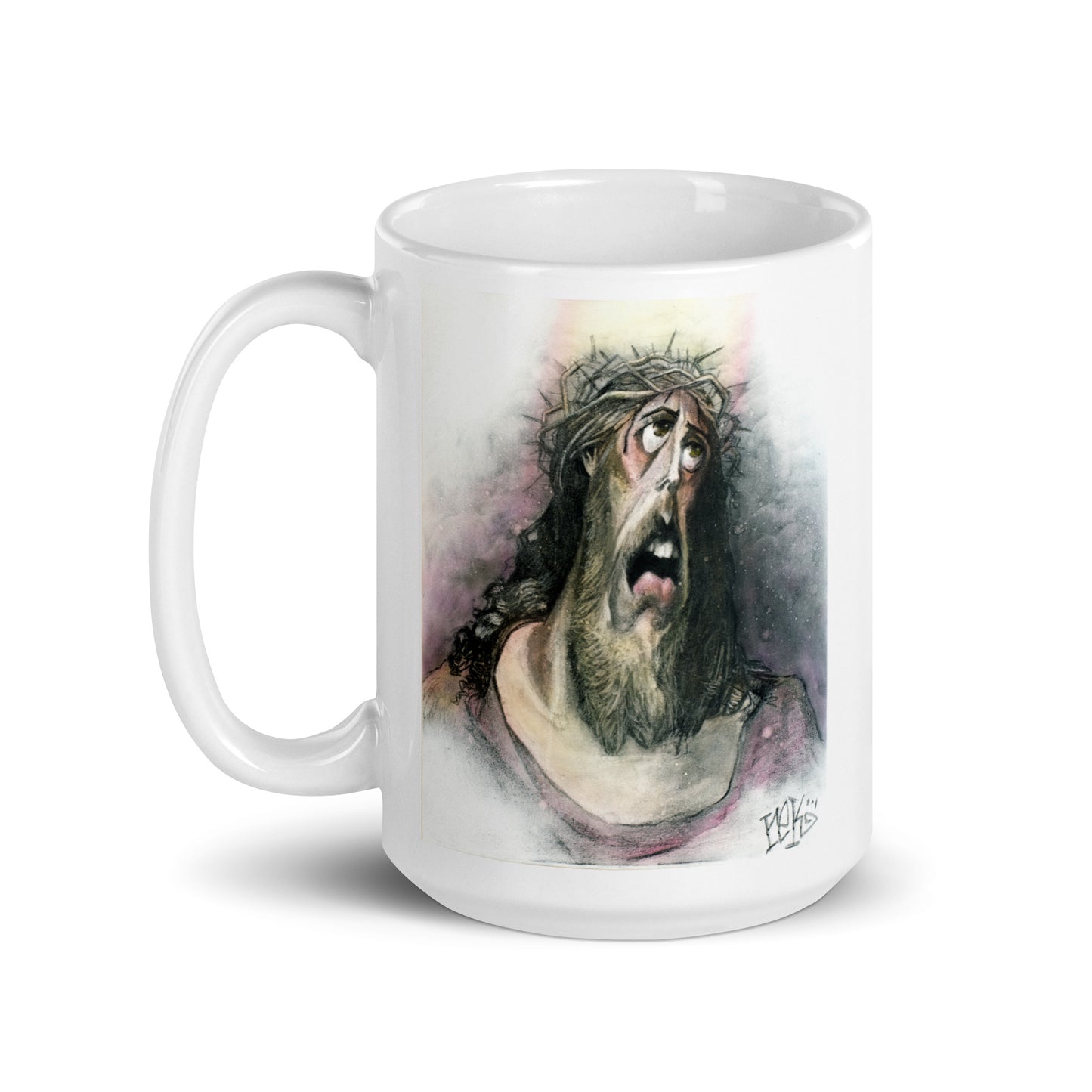 Xtortion - White glossy mug