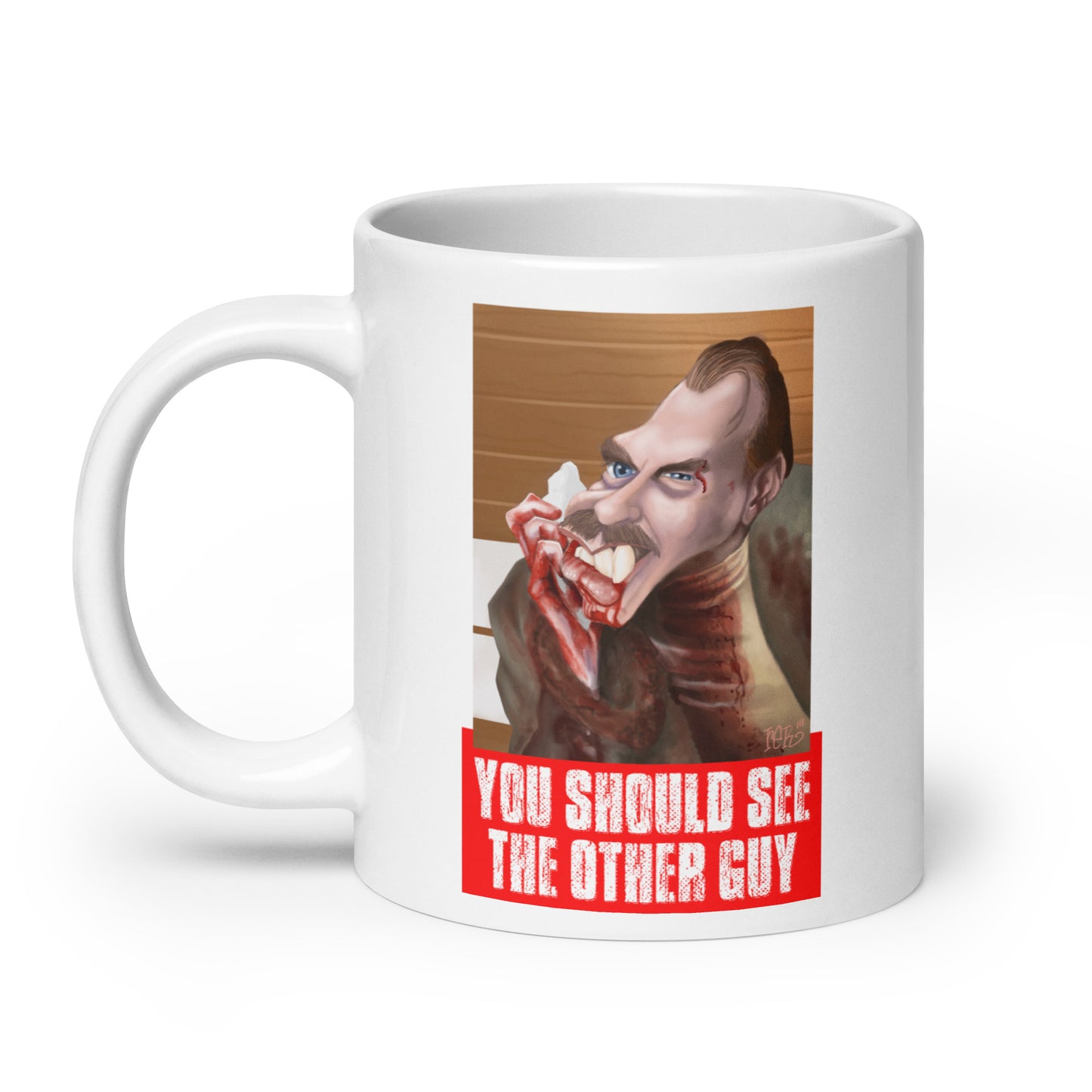You Should See The Other Guy White Glossy Mug