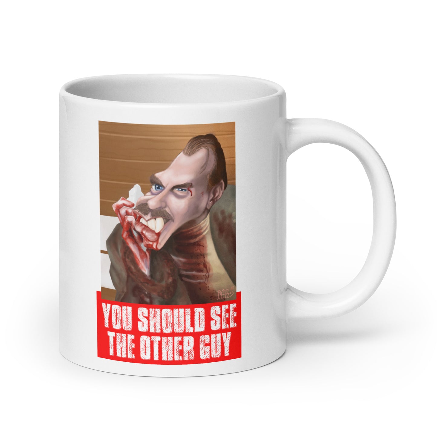 You Should See The Other Guy White Glossy Mug