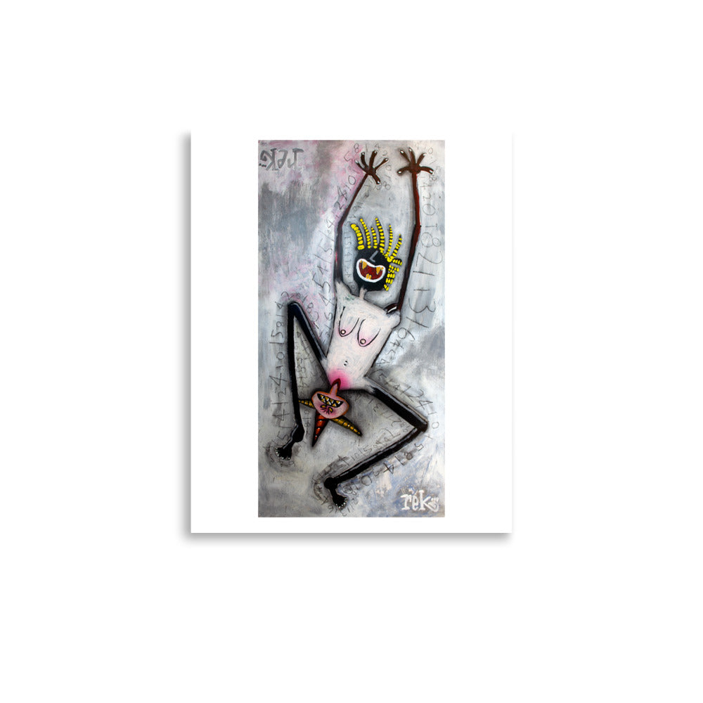 The White Mountain Witch Gives Birth - Fine Art Print