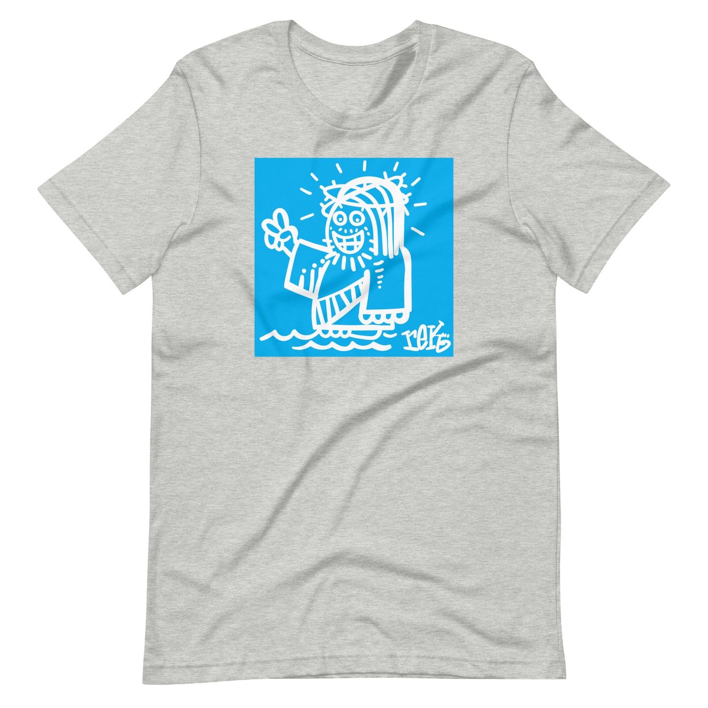 Water Walker Pop Art Cartoon T-Shirt