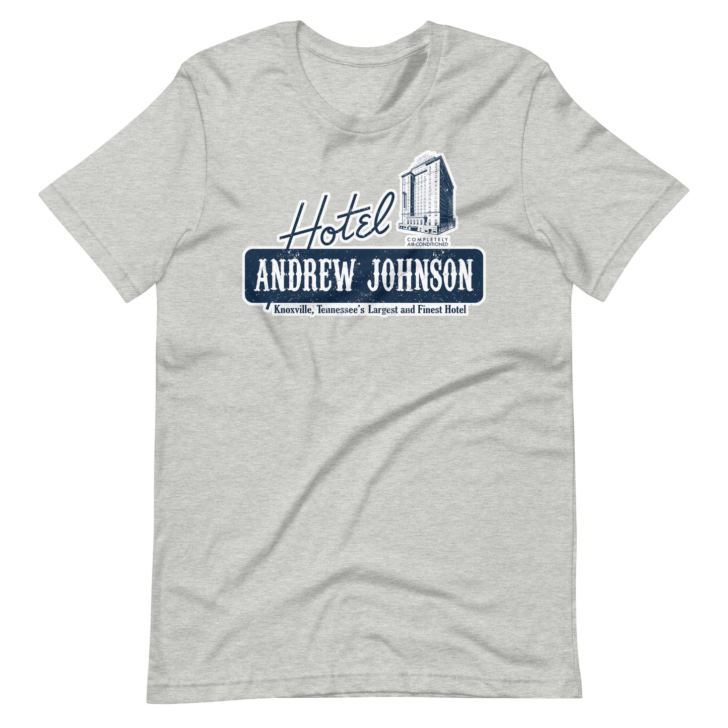 Retro Hotel Andrew Johnson T-shirt in Blue