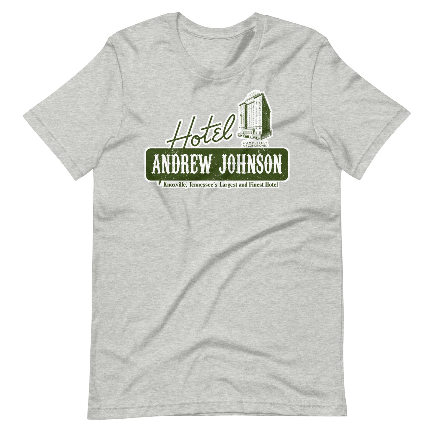 Retro Hotel Andrew Johnson T-shirt in Green
