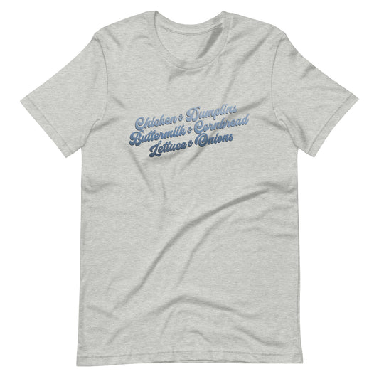 Chicken & Dumplins T-Shirt - Blue