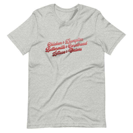 Chicken & Dumplins T-Shirt - Red