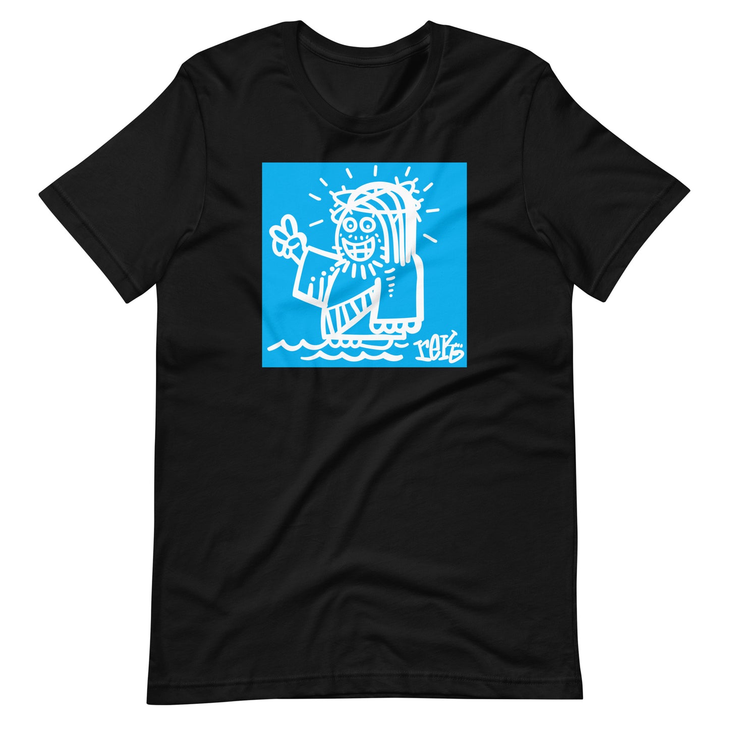 Water Walker Pop Art Cartoon T-Shirt