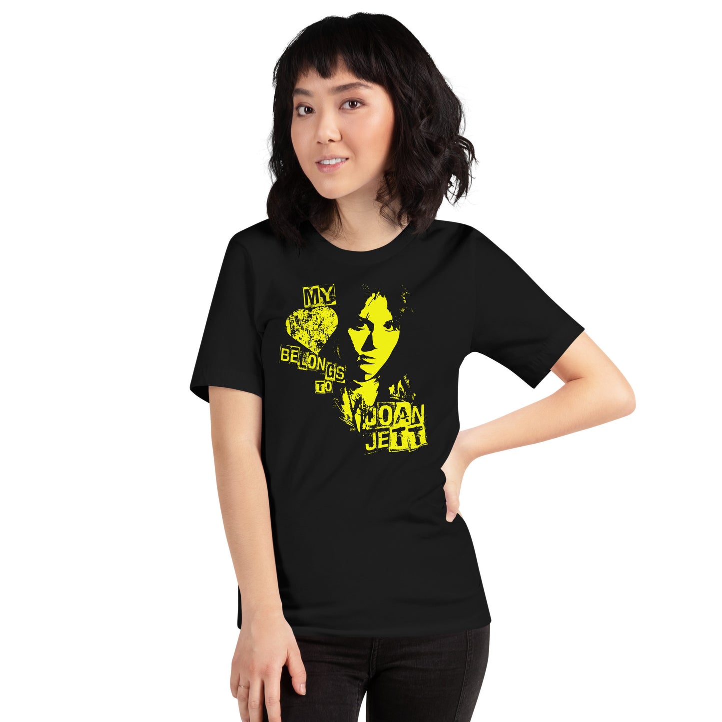 Joan Jett Yellow T-shirt