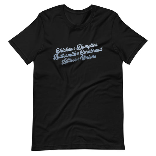 Chicken & Dumplins T-Shirt - Blue
