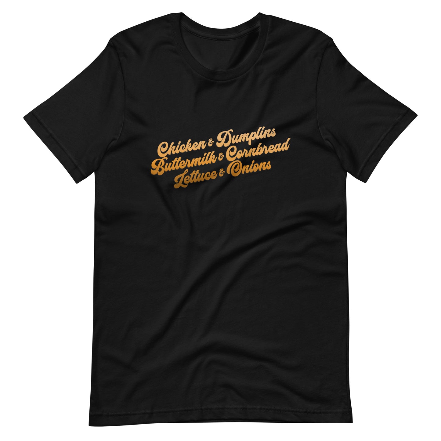 Chicken & Dumplins T-Shirt - Orange