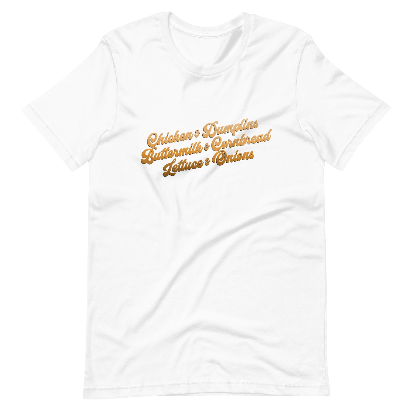 Chicken & Dumplins T-Shirt - Orange