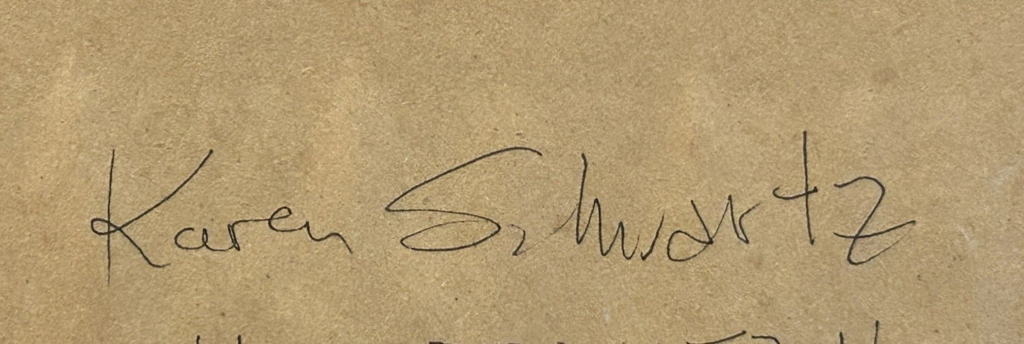 Karen Schwartz “Bob Dylan” Portrait