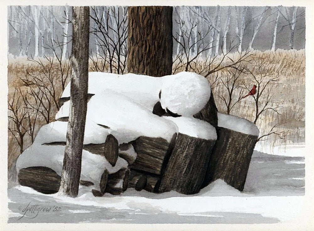 Don Pettigrew 1982 Original Watercolor