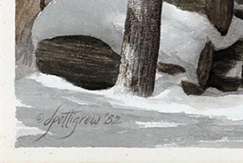 Don Pettigrew 1982 Original Watercolor