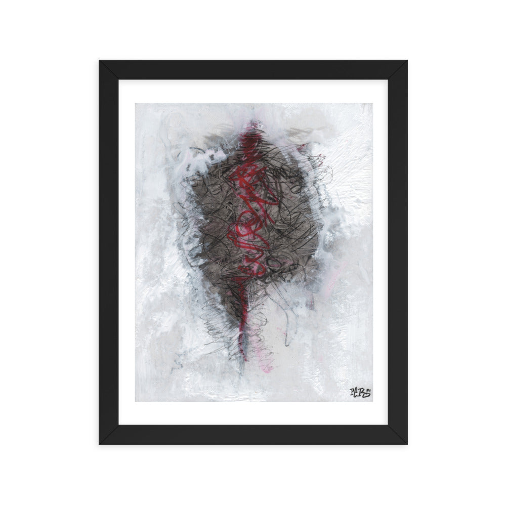 Mind In Consciousness - Framed Art Print