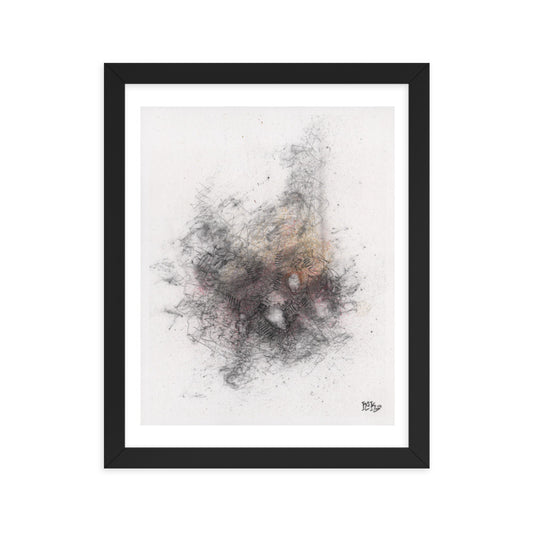 The Mouth of Tragedy - Framed Art Print