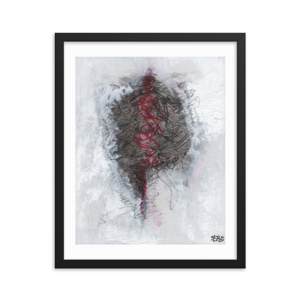 Mind In Consciousness - Framed Art Print