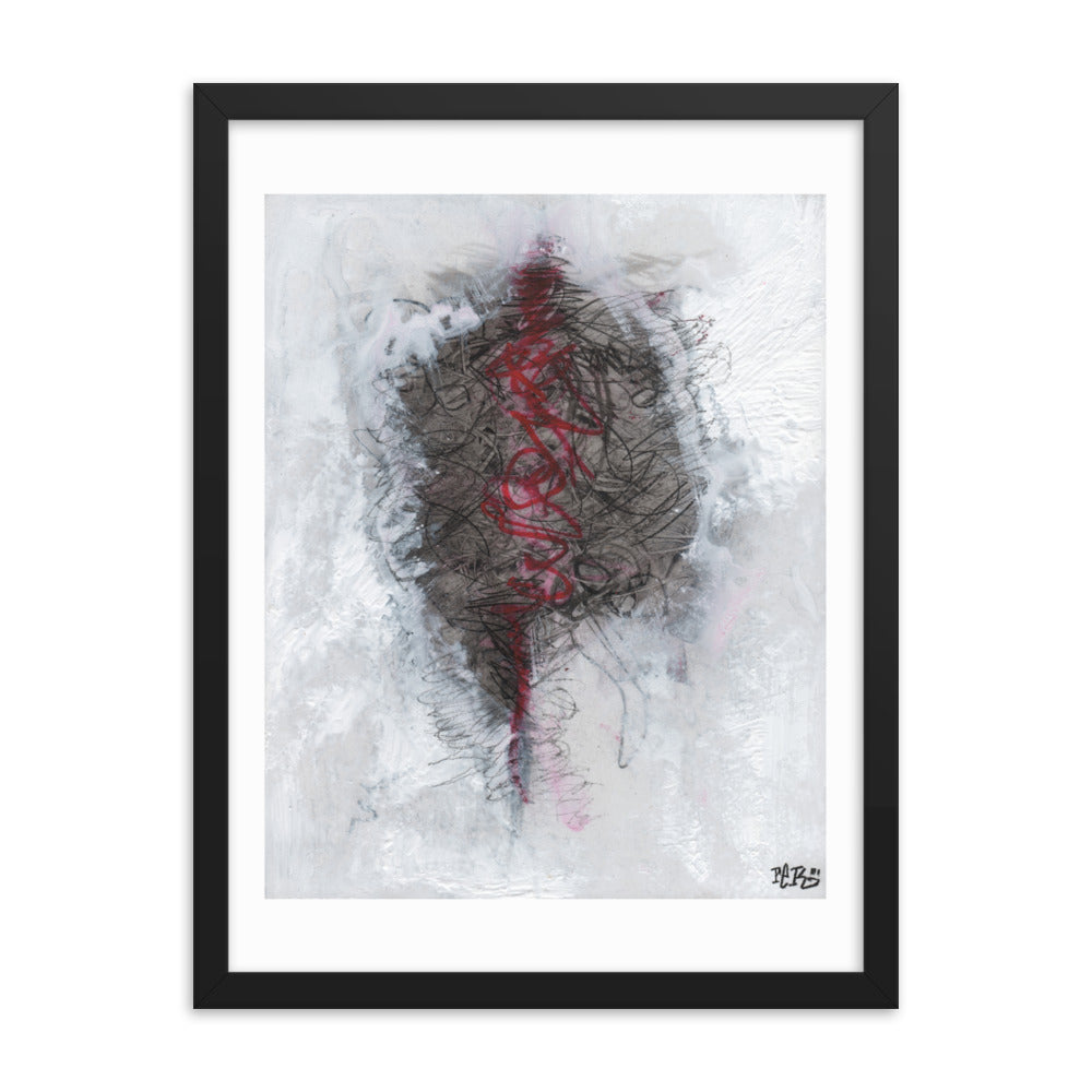 Mind In Consciousness - Framed Art Print