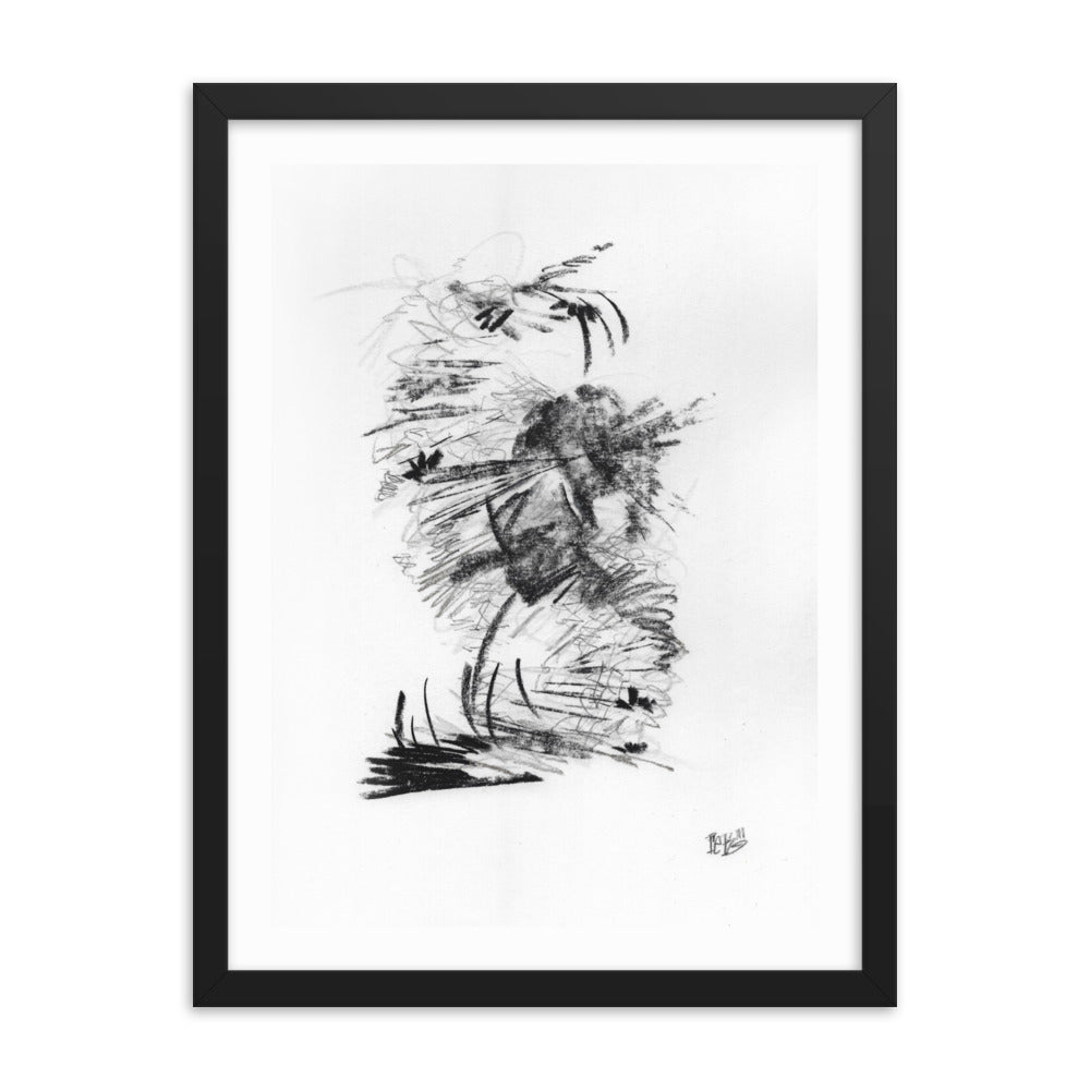 Shoeshine Serenade - Framed Art Print