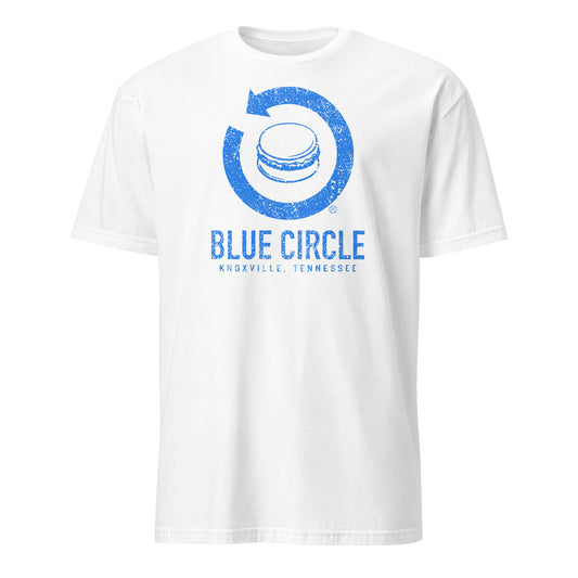 Blue Circle Arrow Logo T-shirt