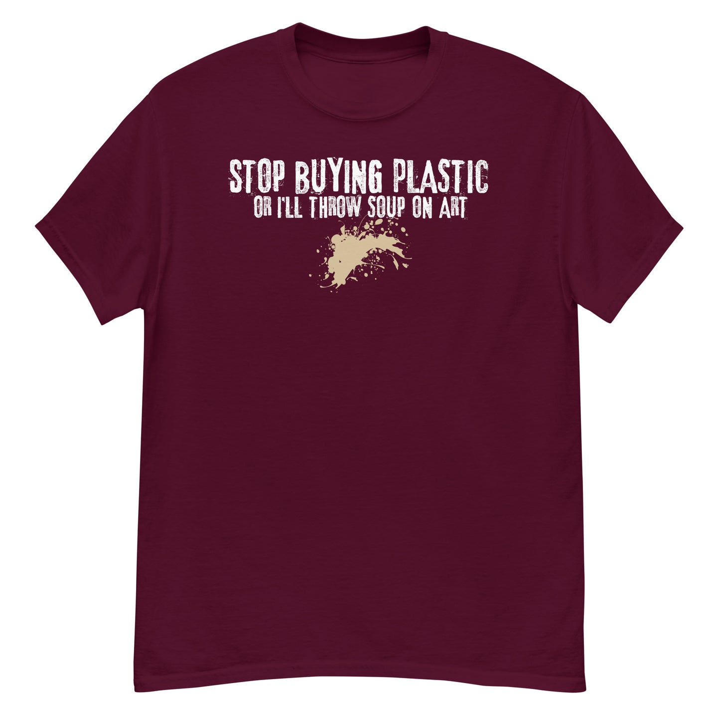 Stop Buying Plastic T-shirt