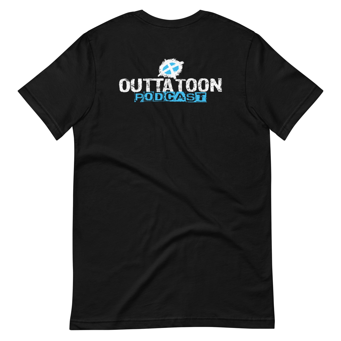 Outta Toon Podcast Double-Sided T-Shirt