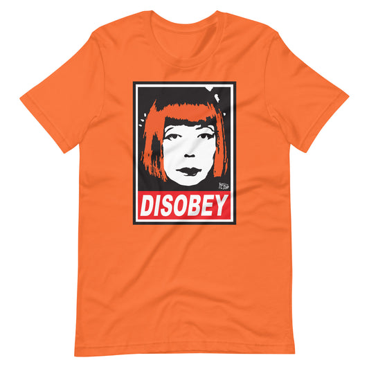 Disobey Orange T-shirt