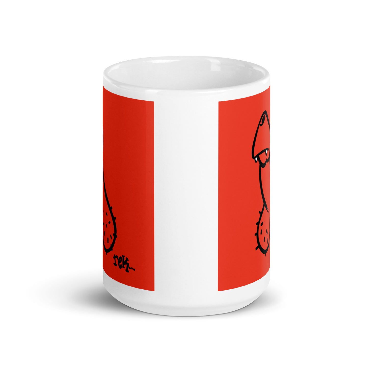 Vampire Penis White Glossy Mug