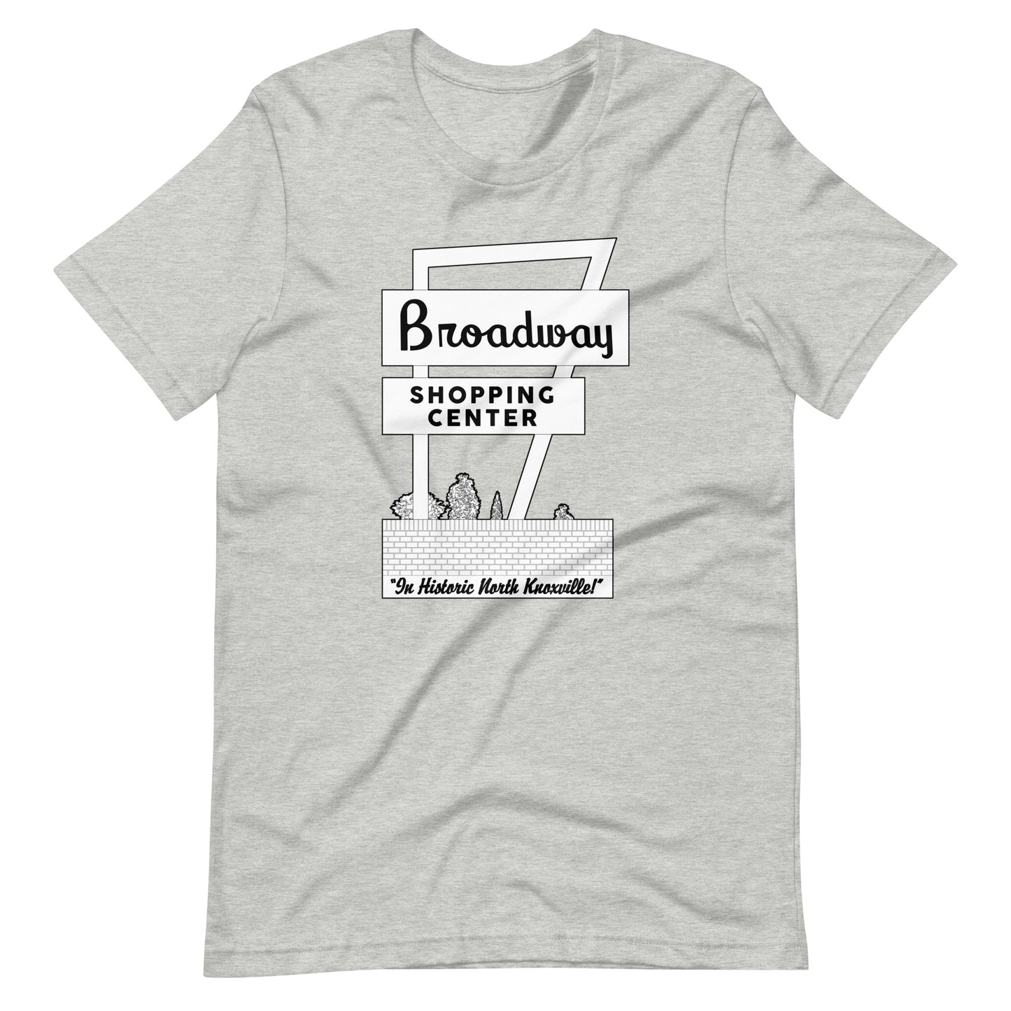 Retro Knoxville Broadway Shopping Center Sign T-shirt