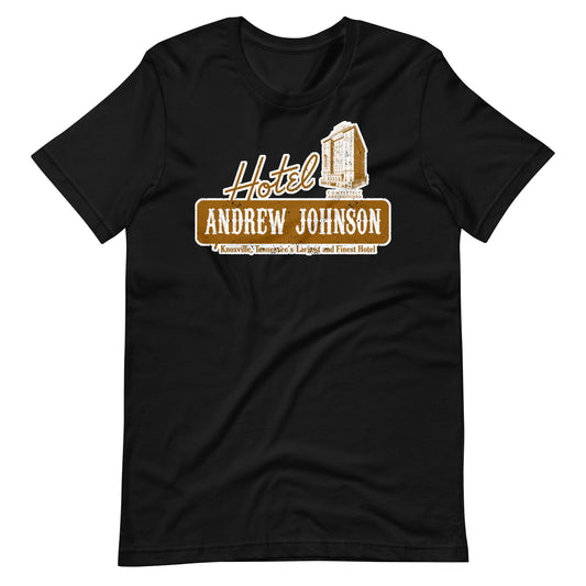 Retro Hotel Andrew Johnson T-shirt in Antique Orange