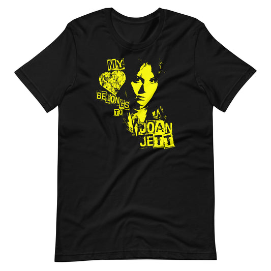 Joan Jett Yellow T-shirt