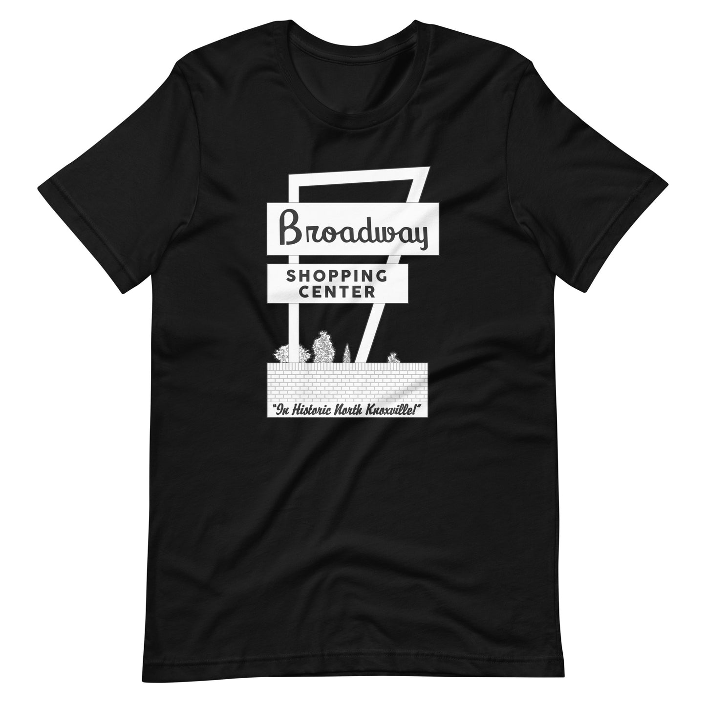 Retro Knoxville Broadway Shopping Center Sign T-shirt