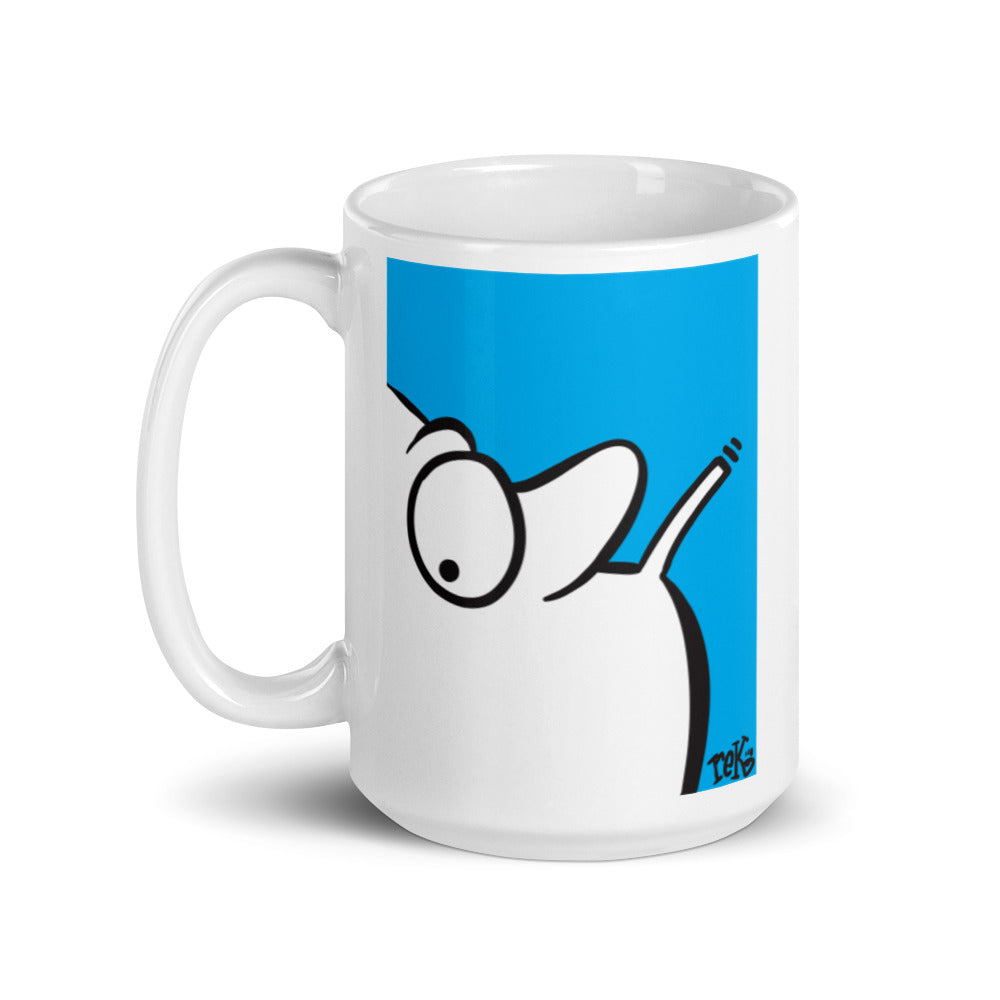 The Smoker White Glossy Mug