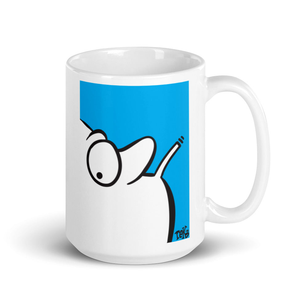 The Smoker White Glossy Mug